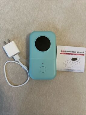 Phomemo Label Maker Machine- D30 Mini Bluetooth Label Printer